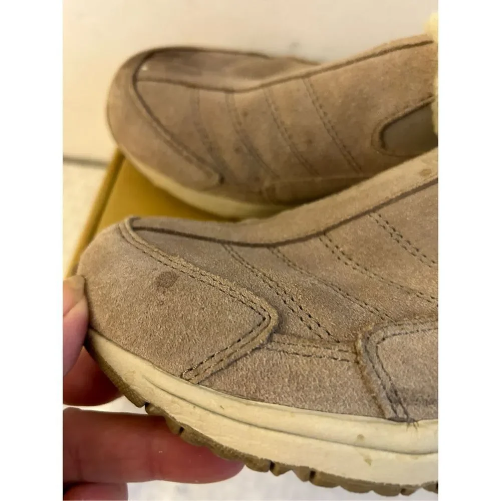 Easy‎ Spirit 8.5 Sephoenixtj shoes mules suede fur trim